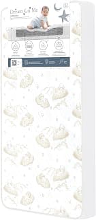 Dream On Me Twilight 2-in-1 Breathable Crib & Toddler Mattress, Made in USA