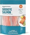 Amazon Fresh, Wild Caught Alaskan Sockeye Salmon, Frozen, 1 Lb
