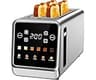 4-Slice Smart Toaster, Digital Touchscreen with Memory, 1.5" Extra-Wide Long Slots for Bagels & Artisan Bread, 1400W ...