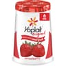 Yoplait Original Low Fat Strawberry Yogurt Cup, Made with Real Fruit, 6 oz