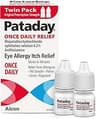 Pataday Once Daily Relief Allergy Eye Drops by Alcon, for Eye Allergy Itch Relief, 2.5 ml (Pack of 2)