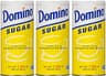 Domino® Granulated Sugar, 20 oz Canister, Sugar Container (Pack of 3)