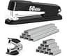 Metal Stapler Heavy Duty 50 Sheet Capacity with 1750 Staples and Staple Remover, Full Strip Staplers for Desk, No Jam...