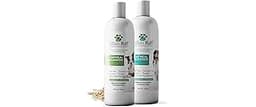 Lillian Ruff PRO Formula Deodorizing Oatmeal Dog Shampoo & Conditioner Set - Calm Itching & Allergies, Ultra-Nourishi...