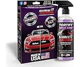 SHINE ARMOR Fortify Quick Coat: 3-in-1 Complete Detailing Spray - Car Wax, Waterless Wash and Ceramic Coating - Paint...