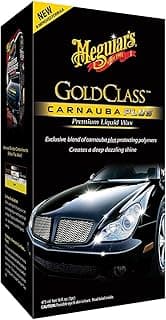 Meguiar's Gold Class Carnauba Plus Premium Liquid Wax Kit, Car Detailing Kit with a Pure Carnauba Wax Blend and a Foa...