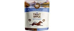Smart Cookie Healthy Soft Dog Treats - Trout & Apple - Grain Free Limited Ingredient Training Treats for Dogs with Se...