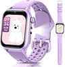 Smart Watch, No App or Phone Needed, IP68 Waterproof | Fitness Tracker Watch, Flashlight Mode, Purple