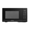 1.1 Cu. Ft. Compact Microwave Oven, 1000W, 10 Power Levels, Stainless Steel & Matte Black, Digital Display, 12 Preset...
