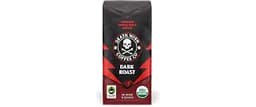 Death Wish Coffee Organic Dark Roast Whole Bean Coffee, Fair Trade, 16 oz | Arabica & Robusta Blend, Baker's Chocolat...