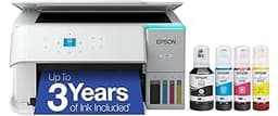 Epson EcoTank ET-2980 Wireless All-in-One Color Supertank Printer with up to 3 Years of Ink Refillable Tanks, Perfect...