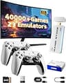 2026 Upgraded Retro Gaming Console Stick, Video Games Stick Built-in 23 Emulators Console Projector, 40000+ Game Syst...