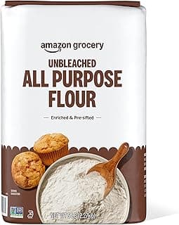 Amazon Grocery, Unbleached All Purpose Flour, 5 Lb (Previously Amazon Fresh, Packaging May Vary)