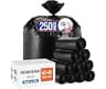 Delxo 40-45 Gallon Trash Bags, 250 Count, 40×45'' Large Black Garbage Bags | Star-Seal Can Liners for Home, Kitchen, ...