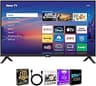 Roku 32 Inch Class Select Series 1080p FHD LED Smart TV Smart Television WiFi Voice Remote HDMI Cable Streaming Bundl...