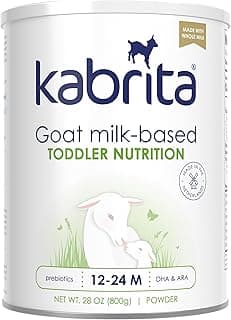 Kabrita Goat Milk-Based Toddler Nutrition Drink, 12–24 Months, Gentle & Easy to Digest, Clean Label Project Certified...