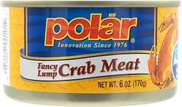 MW Polar Fancy Lump Crab Meat, Wild Caught, Ready-to-Eat, 5 oz (Pack of 1)