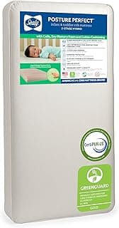 Sealy Baby Posture Perfect Breathable Crib Mattress, GREENGUARD Gold Certified, Made in USA, 2 Stage Hybrid Memory Fo...