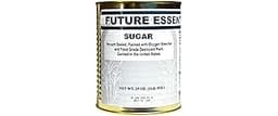 Future Essentials Canned White Granulated Sugar – Nitrogen-Sealed #2.5 Can of White Sugar for Long-Term Storage – Ide...