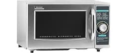 Sharp R-21LCFS Medium Duty Commercial Microwave (Dial Timer, 1000-Watts, 120-Volts) (Update of R-21LCF),Silver