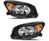 WEELMOTO for 2006-2008 Toyota RAV4 Headlights Replacement for 06 07 08 RAV4 Headlight Assembly Headlamp Pair Halogen ...