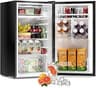 3.2 Cu Ft Mini Fridge with Freezer - Energy Efficient, Large Capacity Single Door Upright Freezer for Bedroom, Office...