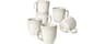 LE TAUCI Coffee Mugs Set of 6, 12 oz Ceramic Coffee Cups with Handle for Latte, Milk, Tea, Cappuccino, Mocha, Cocoa, ...