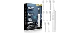 7MAGIC Sonic Electric Toothbrush for Adults and Kids - Up to 180 Days Runtime, 42000 VPM Powered Toothbrush, 5 Modes ...