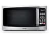 TOSHIBA ML-EM25P(SS)/CA Microwave Oven with Sound On/Off ECO Mode and LED Lighting, 0.9 Cu Ft/900W, Stainless Steel