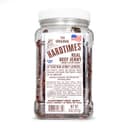 Hardtimes Original Beef Jerky, Premium Handcrafted, High Protein, 8 oz Jar