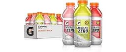Gatorlyte Zero Rehydration Electrolyte Drink, 3 Flavor Variety Pack, Specialized Blend of 5 Electrolytes, Zero Sugar,...