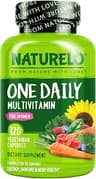 NATURELO One Daily Multivitamin for Women w/Vitamin B12, 120 Count