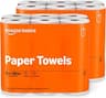 Amazon Basics 2-Ply Flex-Sheets Paper Towels, 12 Basics Rolls = 40 Regular Rolls, Everyday Value with 150 Sheets per ...