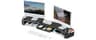 OPNICE Desk Organizers and Accessories, Dual Monitor Stand Riser with Drawer and 2 Pen Holders, Desk Shelf Computer R...