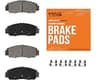 Max Advanced Brakes Front Brake Pads for Hyundai Santa Fe | Fits 2010-2012 Hyundai Santa Fe, SelectMAX Carbon Ceramic...