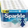 Sparkle Pick-A-Size Paper Towels, 24 Double Rolls (2,640 Sheets Total) - Strong 2-Ply Towels for Kitchen Cleanup and ...