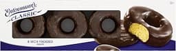 Entenmann's Rich Frosted Donuts, 8 count, (1.88 oz each), Chocolate Dipped Donuts, 15 oz Box