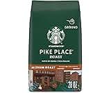 Starbucks Ground Coffee, Medium Roast Hot or Iced Coffee, Pike Place Roast, 28 oz