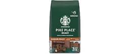 Starbucks Ground Coffee, Medium Roast Hot or Iced Coffee, Pike Place Roast, 28 oz | 100% Arabica ground coffee; Mediu...