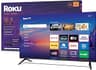 Roku Smart TV 2026 – 55-Inch Select Series, 4K QLED TV – Roku TV with Voice Remote – Flat Screen QLED Television with...