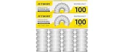 JETMORE 200 Pack Single Edge Razor Blades, Sharp Razor Blades Individually Wrapped, Razor Refills Fit Standard 1.5" S...