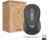 Logitech Signature M650 for Business Wireless Mouse Small - Graphite | For Business, Logi Bolt, Bluetooth, SmartWheel