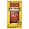 Twinings Earl Grey Black Bergamot Caffeinated Tea Bags, 20 CT Box (1 Pack)