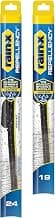Rain-X 810345 Repellency Water Repellent Wiper Blades, 24" & 19" Windshield Wipers, All Weather Streak-Free for Enhan...