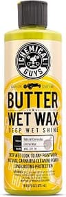 Chemical Guys, Butter Wet Wax, Deep Wet Shine Liquid Car Wax, Banana, 16 oz