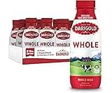 Darigold Shelf Stable Whole Milk Bottle with 12 Essential Nutrients, 15g Protein, rsBT Free - 14oz, 12 Pack (Whole)