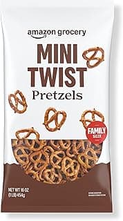 Amazon Grocery, Mini Twist Pretzels, 16 Oz
