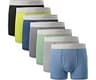 BAMBOO COOL Boys’ Moisture-Wicking Brethable Underewar 6-18Y 7 Pack Week Theme Ultra Soft and Lightweight Boxer Briefs