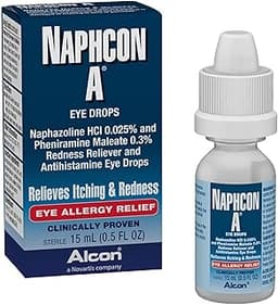 Naphcon A Eye Allergy Relief Drops, 15 mL