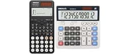 OSALO Desktop Calculator Extra Large Display Scientific Calculator 252 Functions 2-line Written Display & Battery Sol...